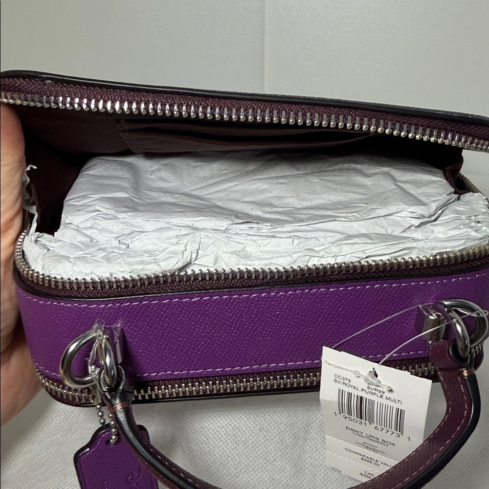 Disney x Coach Villains Ursula Ariel Box Crossbody Bag Little Mermaid NWT CC375 - Picture 9 of 16